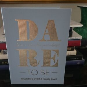 NWT Blue and Gold Inspirational Book by Charlotte Gambill & Natalie Grant